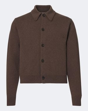 AURALEE Cardigan - Marrone