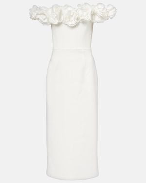 Rebecca Vallance Bridal Off-Shoulder Minidress - White