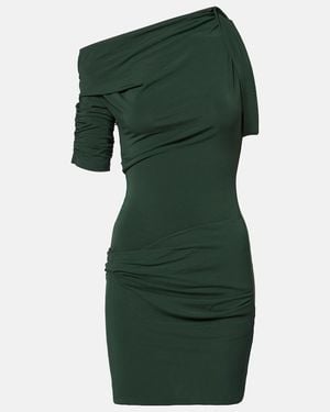 Jacquemus La Mini Robe Drapeado - Green