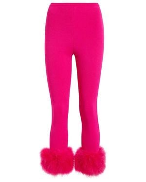 Magda Butrym High-Rise Leggings - Pink