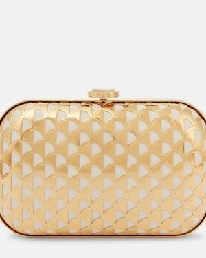 BVLGARI Clutch Calla Chapado En Oro - Neutro
