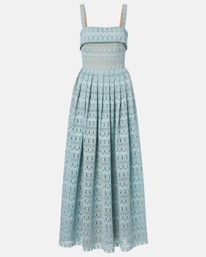 Elie Saab Macrame Gown - Blue