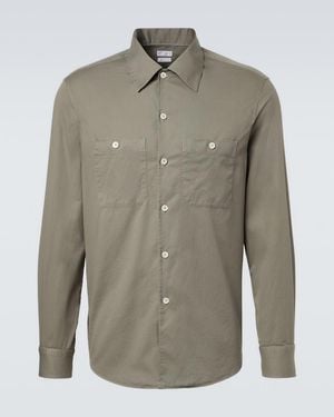 Brunello Cucinelli Cotton Shirt - Green