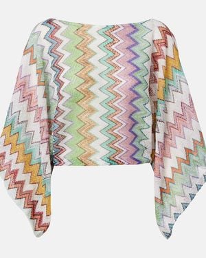 Missoni Zigzag Knitted Top - Multicolour