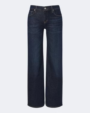Citizens of Humanity Nora Faded Wide-Leg Jeans - Blue