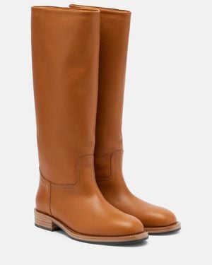 Loro Piana Stiefel Pablo Walk Aus Leder - Braun