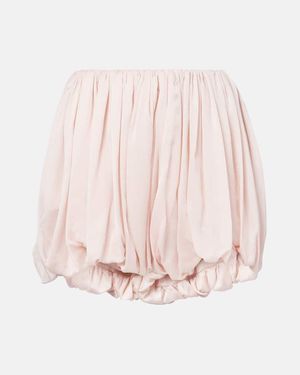Chloé Silk Charmeuse Shorts - Pink