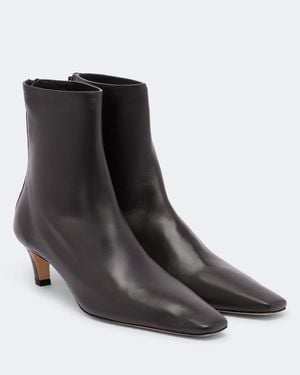 TOTEME Ankle Boots Aus Leder - Schwarz