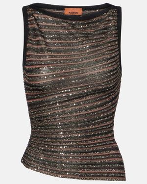 Missoni Asymmetric Top - Brown