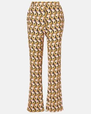 La DoubleJ 24/7 Straight Pants - Metallic