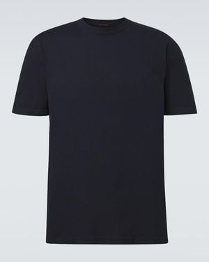 Rubinacci Cotton T-Shirt - Black