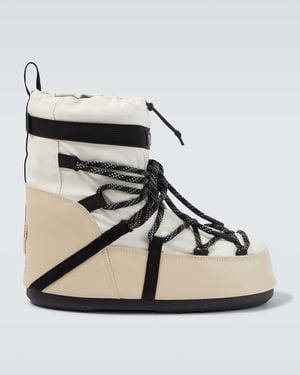 Moncler X Moon Boot – Bottines Apres-Ski Icon Low - Blanc