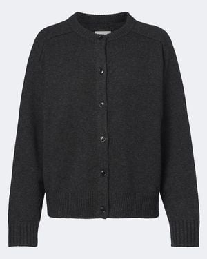 Loulou de Saison Cardigan Aidar Aus Wolle Und Kaschmir - Schwarz