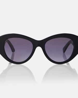 BVLGARI Tubogas Cat-Eye Sunglasses - Blue