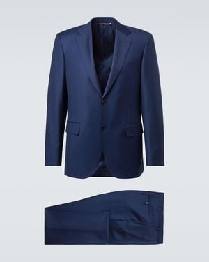 Canali Wool Suit - Blue