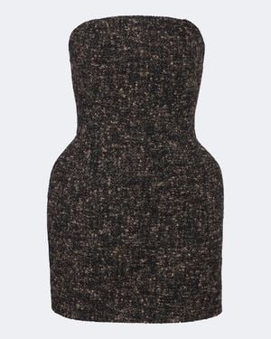 Magda Butrym Abito Bustier - Nero