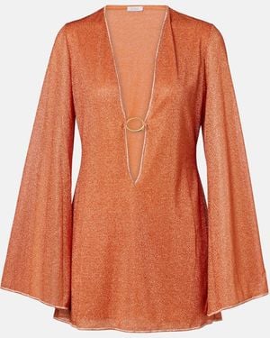 Oséree Minikleid Glazed Lumiere - Orange