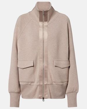 Varley Roxbury Zip-Up Sweatshirt - Natural