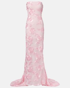 green emerald velvet dress Beaded Midi Tube Dress | ROTATE Birger Christensen main image 0
