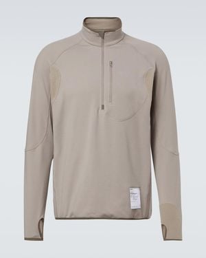 Satisfy Top Ghostfleece - Grigio