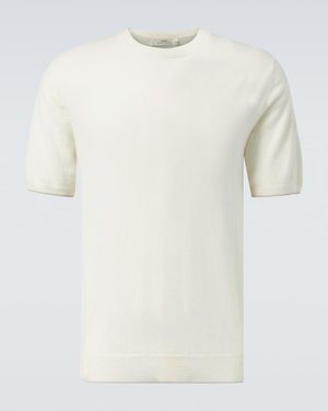 arch4 Mr Chichester Cashmere Jumper - White
