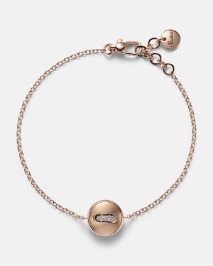 Pomellato Armband Pom Pom Dot Aus 18Kt Rosegold Mit Diamanten Und Tuerkis - Mettallic