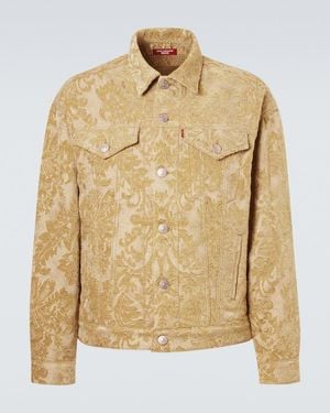 Junya Watanabe X Levi's Damask Jacquard Jacket - Natural