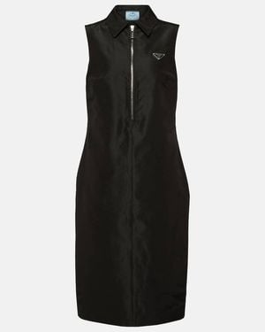 Prada Black Faille Dress