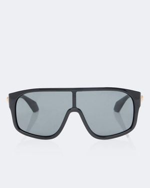 Versace Vance Flat-Top Sunglasses - Grey
