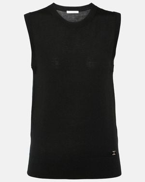 Chloé Wool Tank Top - Black