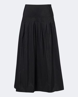 Polo Ralph Lauren High-Rise Maxirock - Schwarz