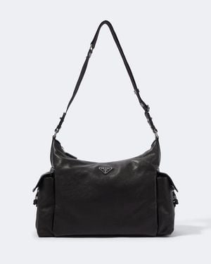 Prada Borsa A Spalla Explore - Nero