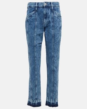 Isabel Marant Sulanoa Mid-Rise Slim Jeans - Blue