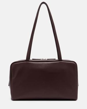 The Row Bolso Astra Medium De Piel - Morado