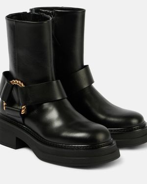 Dorothee Schumacher Stiefel Chic Sophistication Aus Leder - Schwarz