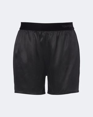 Tom Ford Shorts Pigiama - Nero