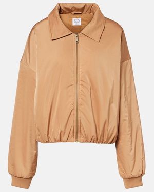 The Upside Carlotta Bomber Jacket - Natural