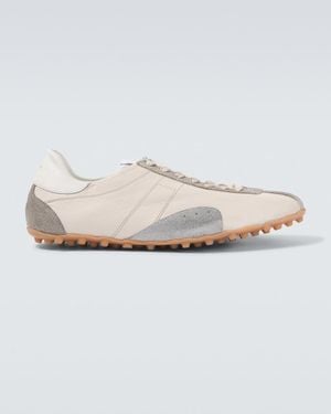 Maison Margiela Sneakers Sprinters Aus Leder Und Veloursleder - Weiß