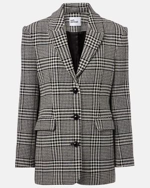 Self-Portrait Blazers - Grey