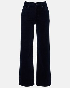 FRAME Jeans Anchos Le Slim Palazzo De Tiro Alto - Azul
