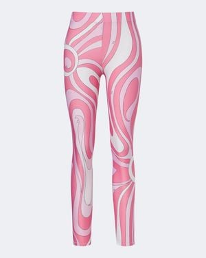 PUCCI Marmo Jersey Leggings - Pink