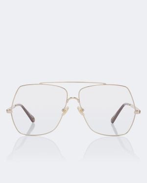 Chloé Navigator-Brille Aly - Weiß