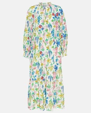 Diane von Furstenberg Printed Midi Dress - Blue