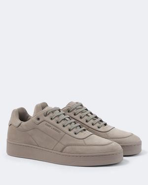 Saint Laurent Sl/61 Suede Sneakers - Gray