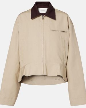 JW Anderson Cotton Jacket - Natural