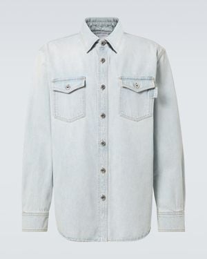 Bottega Veneta Denim Shirt - Blue