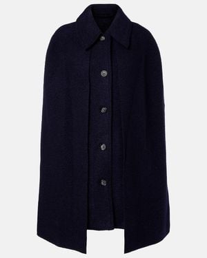 TOTEME Cape Aus Woll-Boucle - Blau