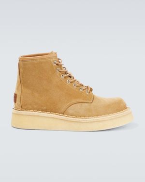 KENZO Yama Suede Desert Boots - Natural
