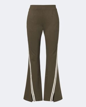 The Upside Petra Jersey Flared Pants - Gray