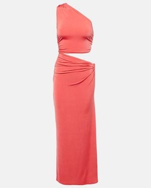 JADE Swim Vestido Largo Yana De Jersey - Rojo